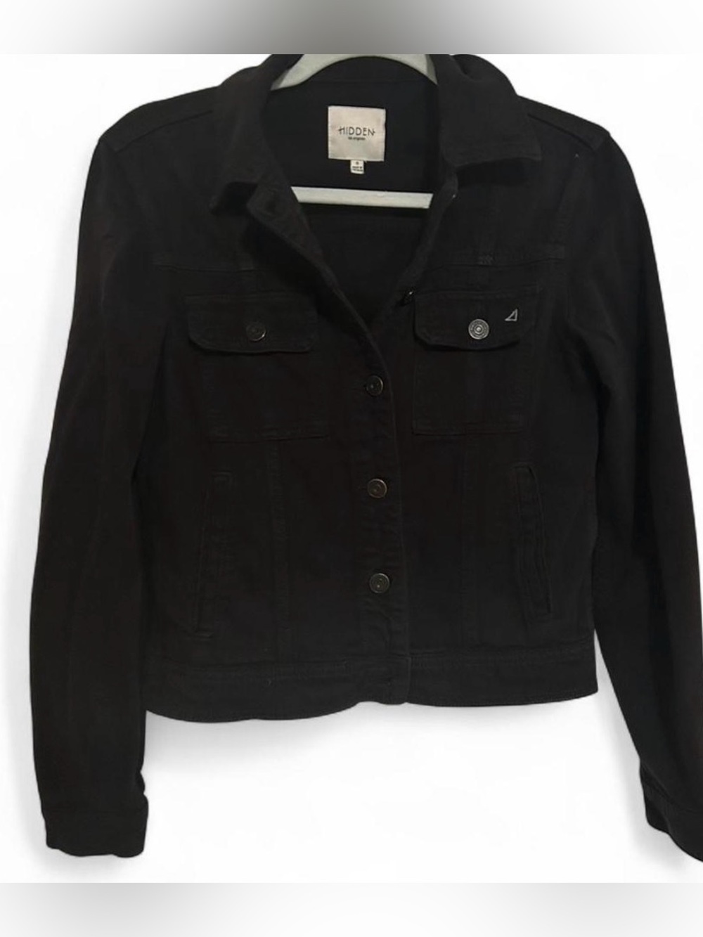 NWOT Women's Black Denim Jacket